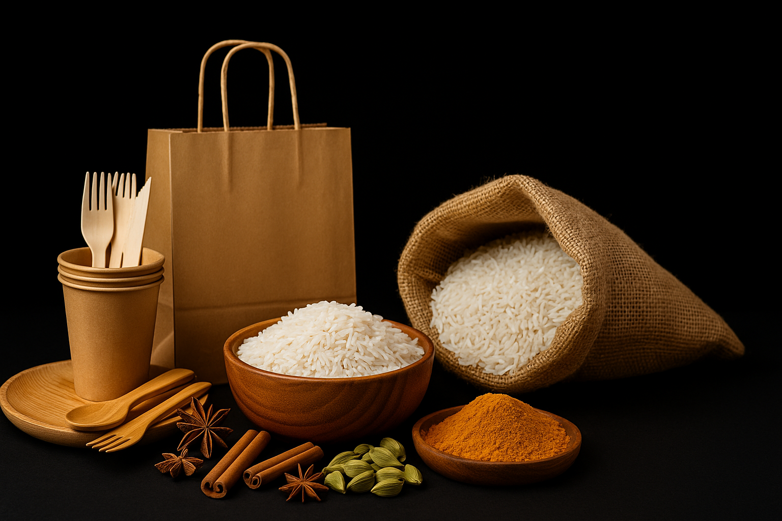 Spices, Rice & Eco Products